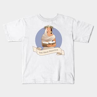 Tarot Arcana: The High Priestess Kids T-Shirt